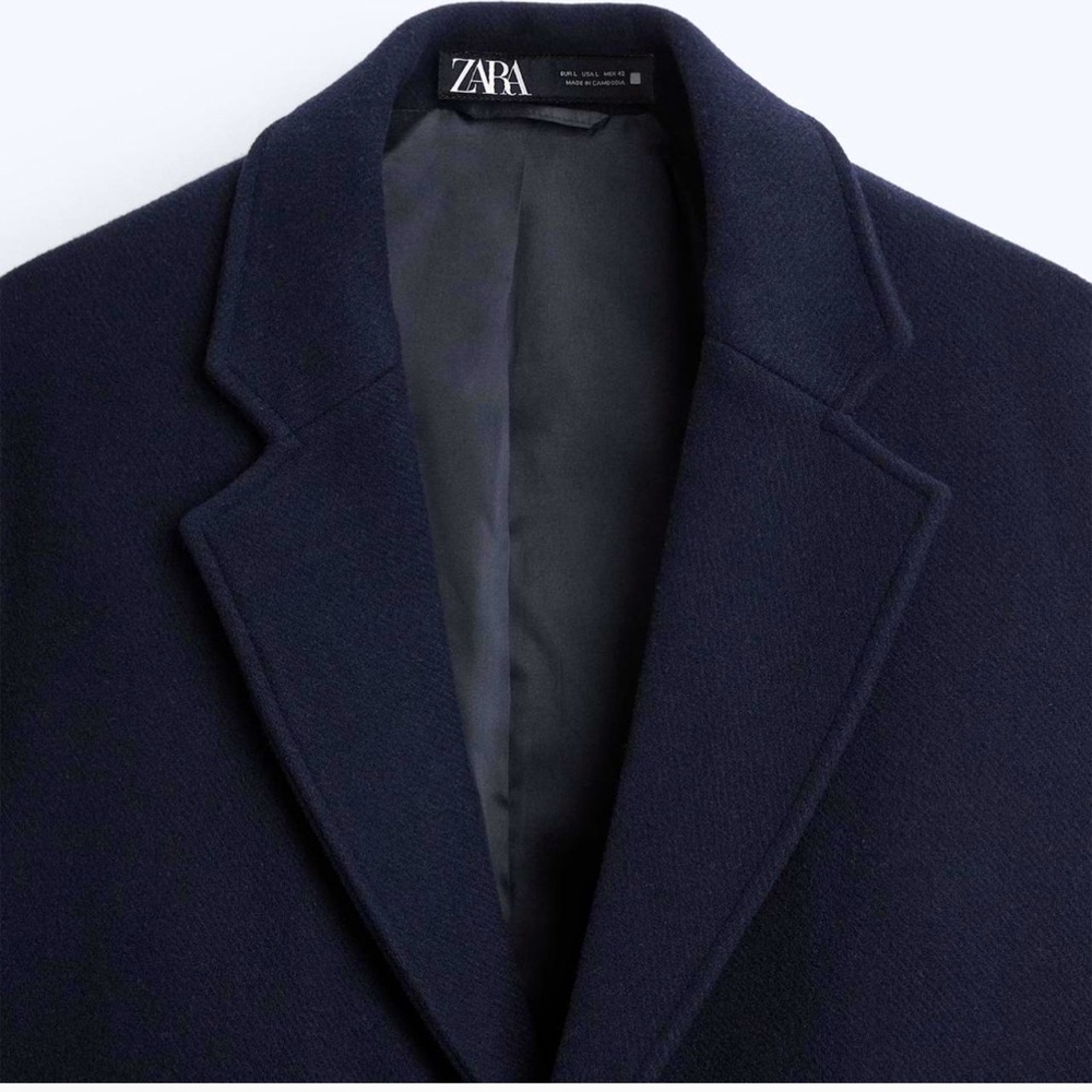 Brand new WOOL BLEND ZARA COAT